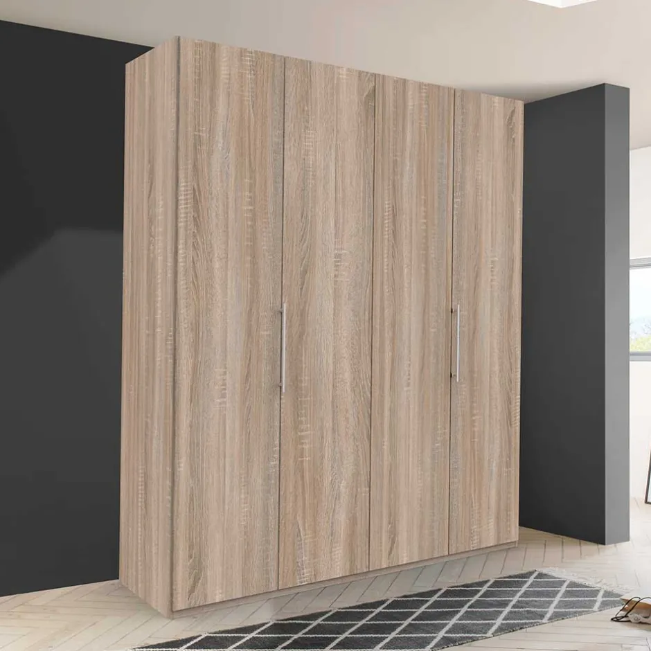 2-türiger Schlafzimmer Kleiderschrank mit Falttüren - Zayun^Wohnen Sale