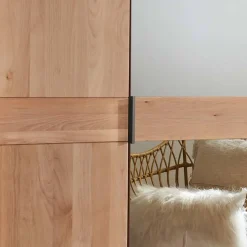 5-türiger Schlafzimmer-Kleiderschrank teilmassiv - Murray^Wohnen Online