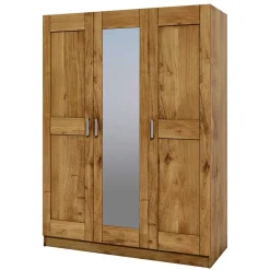 Wohnen 3-türiger Schlafzimmer-Schrank mit Spiegel - Rirua