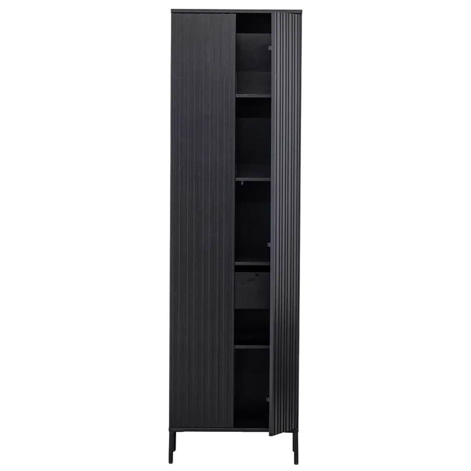 2-türiger Schrank in Schwarz - Gelvins^Wohnen Outlet