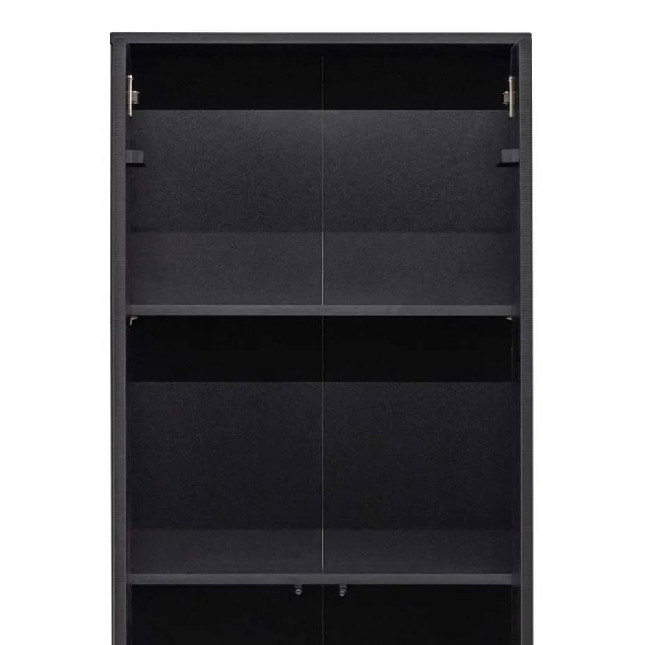 2-türiger Schrank in Schwarz - Gelvins^Wohnen Outlet