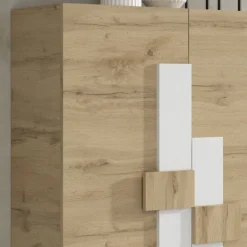 2-türiger Schuhschrank mit sechs schrägen Böden - Lornas^Wohnen Sale