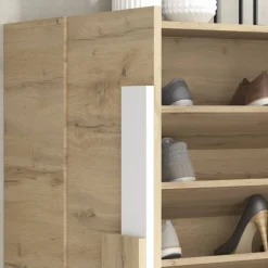 2-türiger Schuhschrank mit sechs schrägen Böden - Lornas^Wohnen Sale