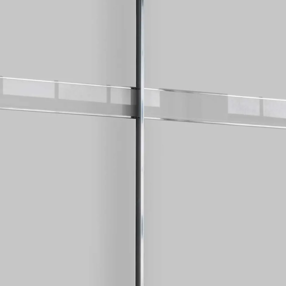 Wohnen 3-türiger Schwebetürenschrank in Weiß - Elisabeth