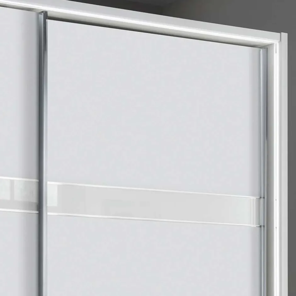 Wohnen 3-türiger Schwebetürenschrank in Weiß - Elisabeth