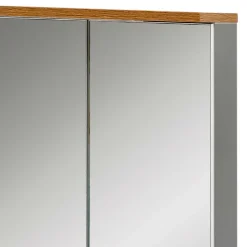 Wohnen 3-türiger Spiegel Badschrank 71 cm breit - Nienzo