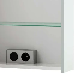 1-türiger Spiegelschrank fürs Bad in Weiß - Nuszaleva^Wohnen