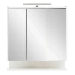 3-türiger Spiegelschrank mit Ablage - Asinaras^Wohnen New