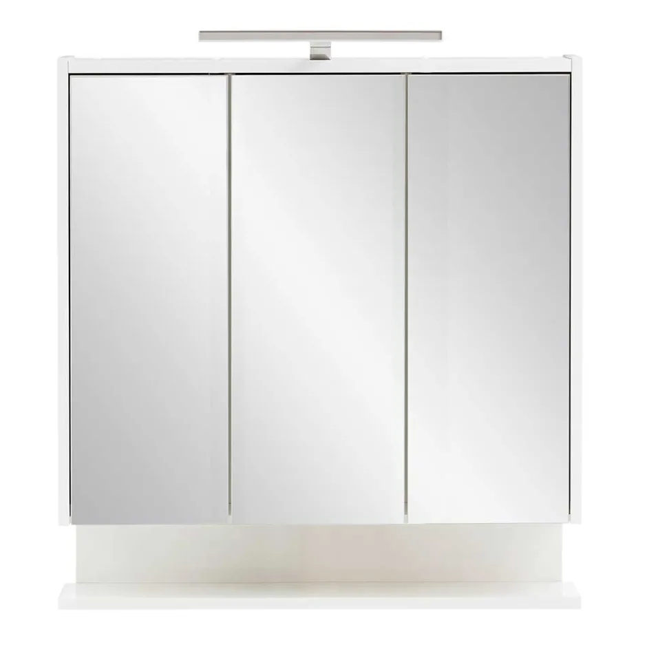 3-türiger Spiegelschrank mit Ablage - Asinaras^Wohnen New