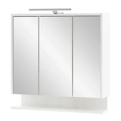 3-türiger Spiegelschrank mit Ablage - Asinaras^Wohnen New