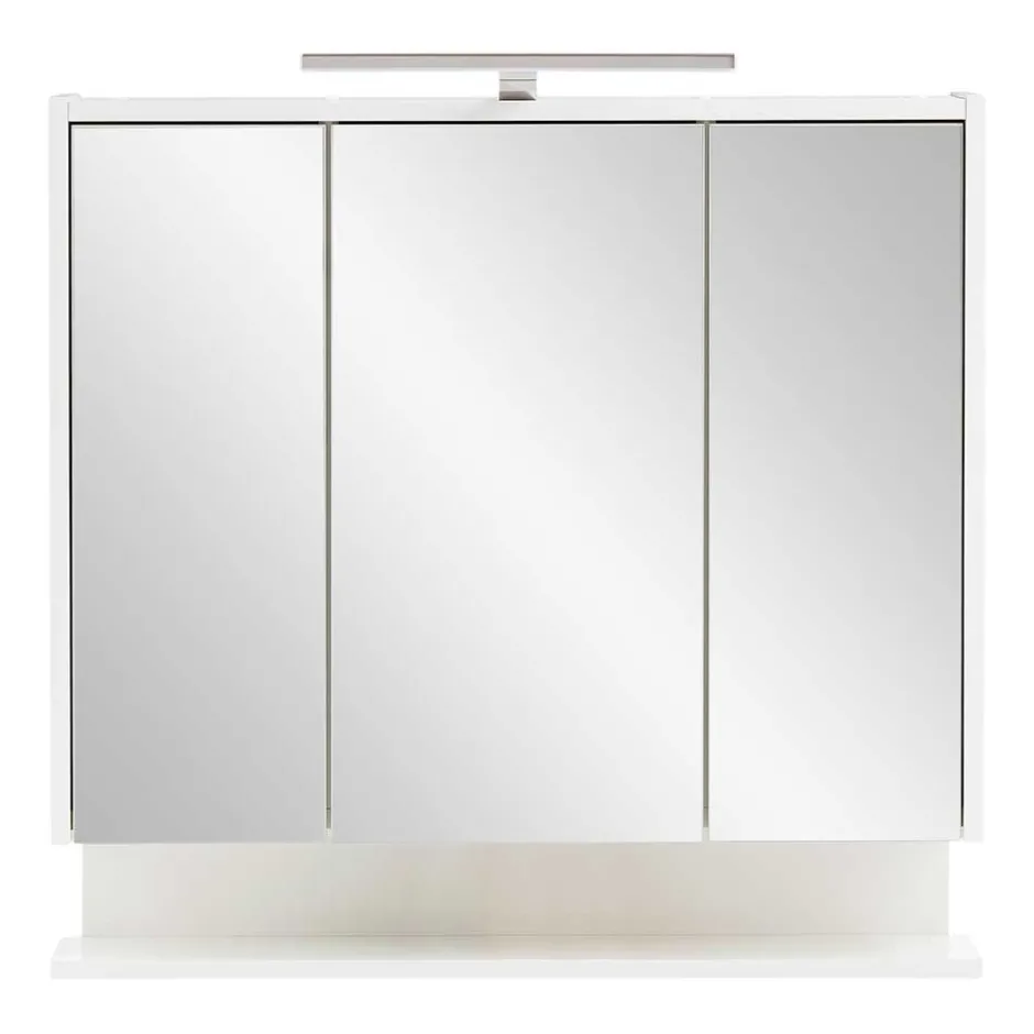 3-türiger Spiegelschrank mit Ablage - Asinaras^Wohnen New