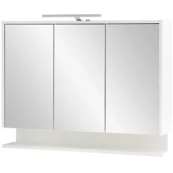 3-türiger Spiegelschrank mit Ablage - Asinaras^Wohnen New