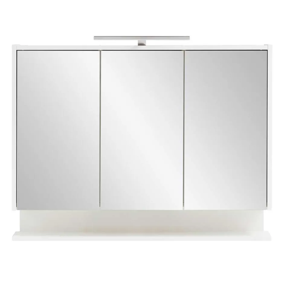 3-türiger Spiegelschrank mit Ablage - Asinaras^Wohnen New