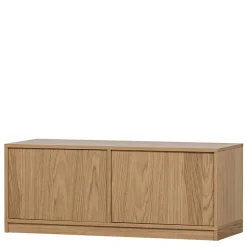 Wohnen 2-türiger Unterschrank für TV in Eiche - Ewana