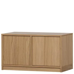 Wohnen 2-türiger Unterschrank für TV in Eiche - Ewana