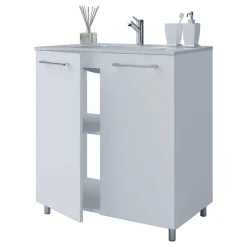 2-türiger Waschtisch mit Einlassbecken - Ipsum^Wohnen Sale