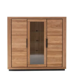 Wohnen 3-türiger Wohnzimmerschrank 153x142x40 cm - Vlacoma