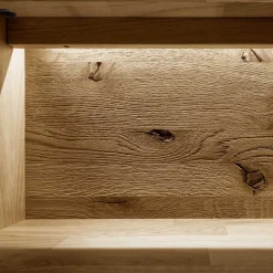 Wohnen 2-türiger Wohnzimmerschrank mit LED Beleuchtung - Xeddos