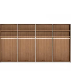 8-türiger XXL-Kleiderschrank in Erle - Angelina^Wohnen Hot