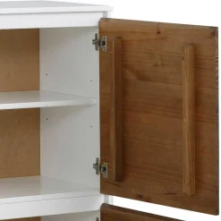 Wohnen 4-türiges Highboard im Scandi Chic - Chihu