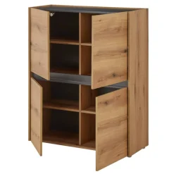 Wohnen 4-türiges Highboard modern - Colomania