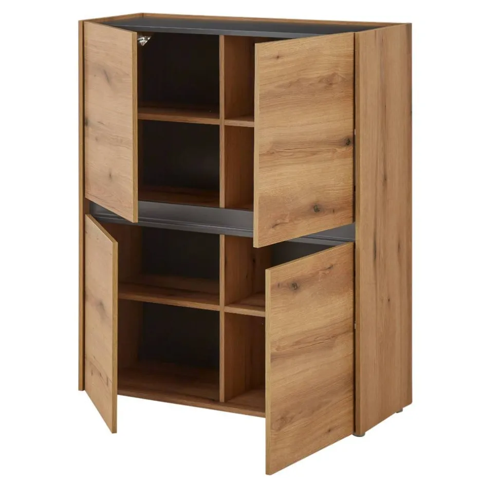 Wohnen 4-türiges Highboard modern - Colomania