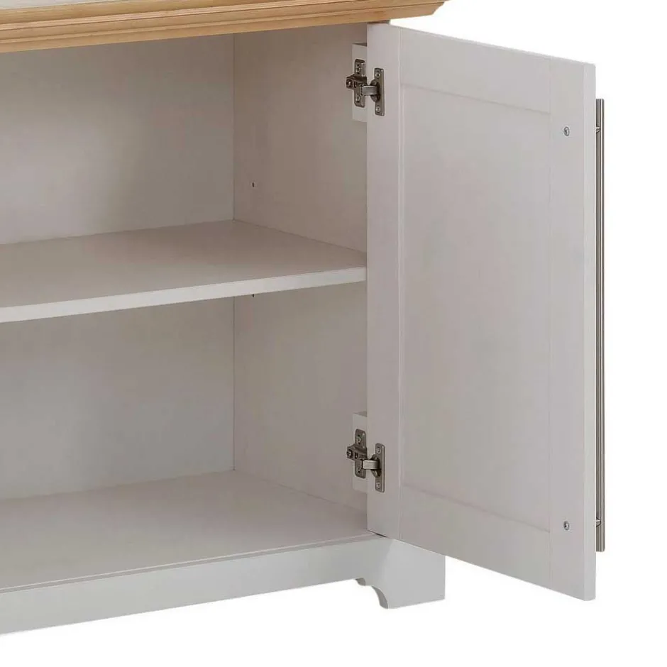 3-türiges Sideboard - modernes Landhaus - Eyzaco^Wohnen Clearance