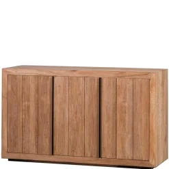 3-türiges Sideboard aus Teak Massivholz - Myons^Wohnen Outlet