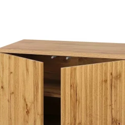 Wohnen 4-türiges Sideboard im Skandi Design - Elastian