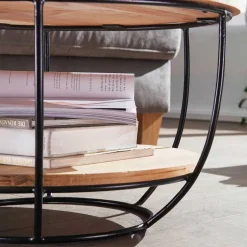 Trommelform Couchtisch mit offenem Gestell - Mojito^Wohnen Hot