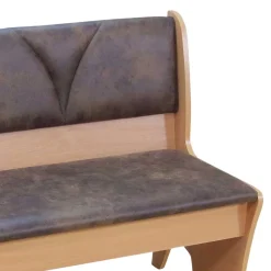 Wohnen Truhenbank für 2 Personen Zecos in Vintage Braun