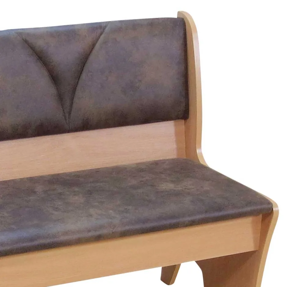 Wohnen Truhenbank für 2 Personen Zecos in Vintage Braun