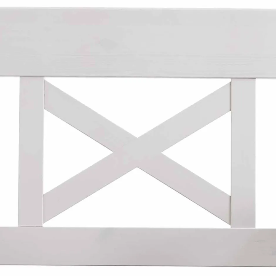 Wohnen Truhenbank Onesti in Weiß