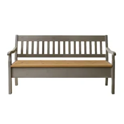 Truhenbank Ziamora in Grau^Wohnen Best