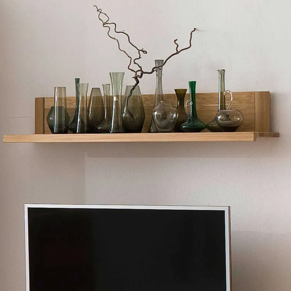 TV Anbauwand Croconia aus Wildeiche Massivholz (vierteilig)^Wohnen Hot