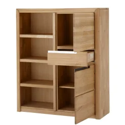 TV Anbauwand Croconia aus Wildeiche Massivholz (vierteilig)^Wohnen Hot