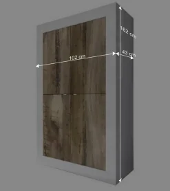 TV Anbauwand Kombination modern - Olvenion (dreiteilig)^Wohnen Sale