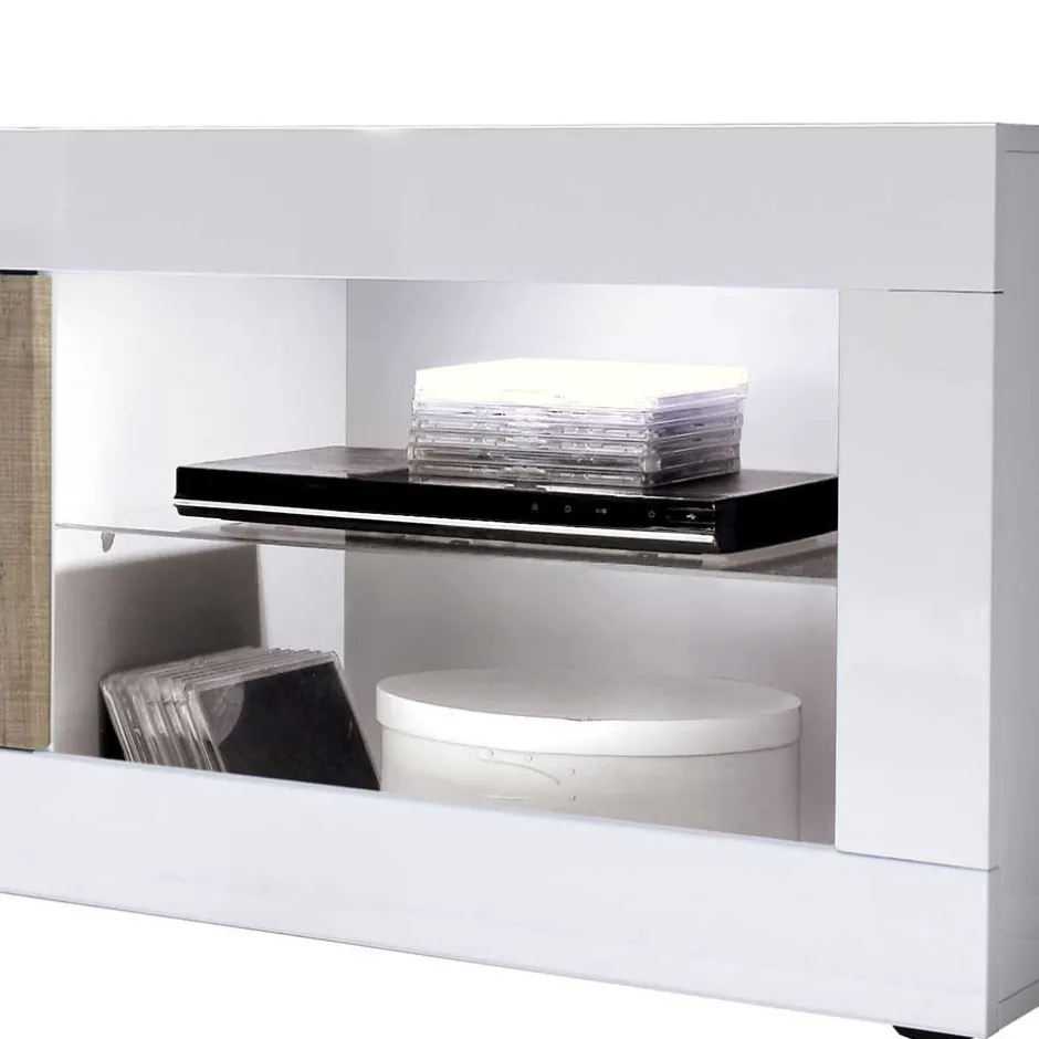 TV Anbauwand Kombination modern - Olvenion (dreiteilig)^Wohnen Sale