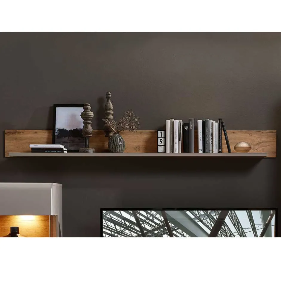 TV Anbauwand Möbel mit LED Licht - Fraguca (fünfteilig)^Wohnen Best