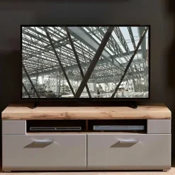 TV Anbauwand Möbel mit LED Licht - Fraguca (fünfteilig)^Wohnen Best