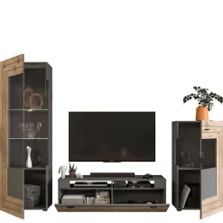 TV Anbauwand Möbel-Kombi modern - Scarlett (dreiteilig)^Wohnen