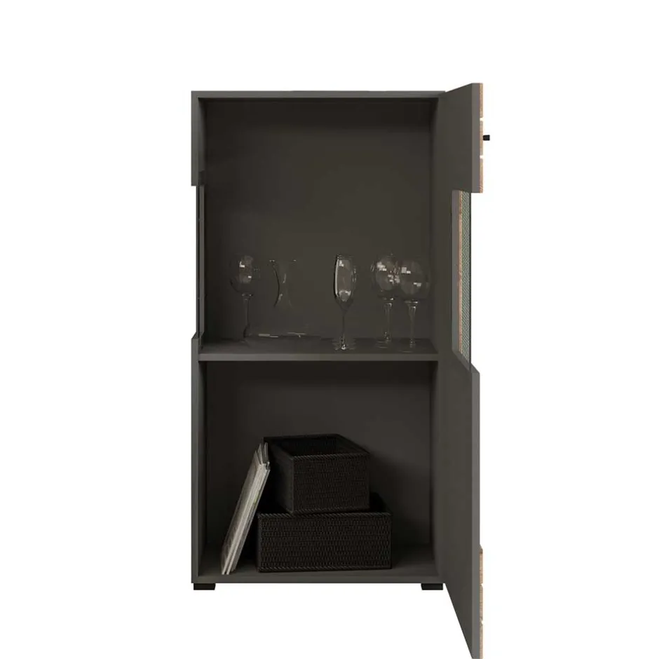 TV Anbauwand Möbel-Kombi modern - Scarlett (dreiteilig)^Wohnen