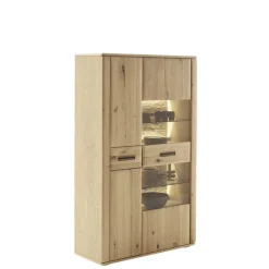 TV Anbauwand Möbelset modern - Jevedaz (dreiteilig)^Wohnen Discount