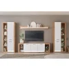 Wohnen TV Anbauwand Set - Adejano (vierteilig)