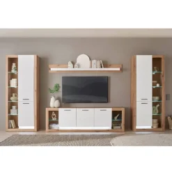 Wohnen TV Anbauwand Set - Adejano (vierteilig)