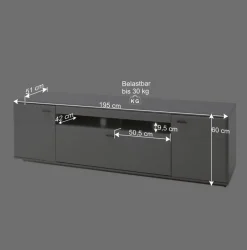 TV Anbauwand Set in Weiß - Hazime (dreiteilig)^Wohnen Online