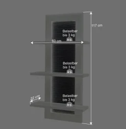 TV Anbauwand Set in Weiß - Hazime (dreiteilig)^Wohnen Online