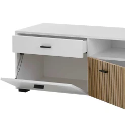 TV Anbauwand Set modern - Nenaloro (vierteilig)^Wohnen