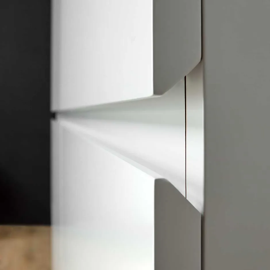 Wohnen TV Board & Highboard Set - Atela (zweiteilig)