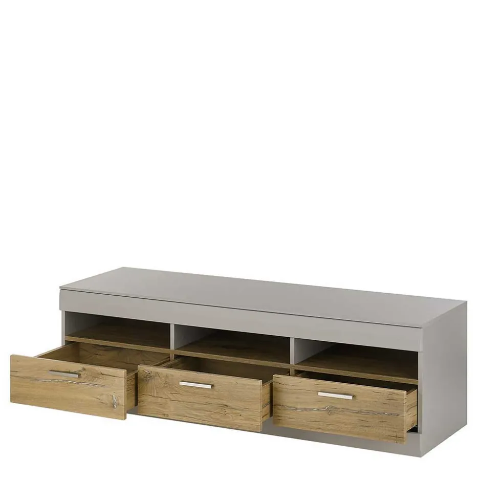 Wohnen TV Board & Wandboard & Highboard - Lioscas (dreiteilig)